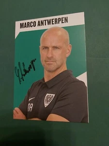 Preußen Münster , M. Antwerpen , Autogrammkarte, Fussball - Picture 1 of 2