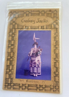 Primitive Rabbit Doll Sewing Pattern, Hinklerose, Cranberry Junction 9617, - Image 1 of 2