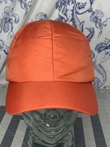 Entireworld Unisex Mens Orange Adjustable Puffer Hat (B1) - Picture 1 of 9