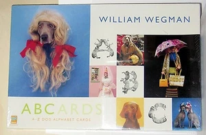Nuevas tarjetas ABC de William Wegman, tarjetas del alfabeto de perro de la A a la Z - Imagen 1 de 4