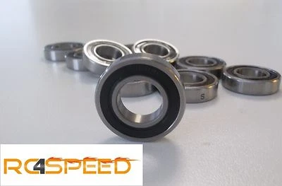 4x FoRally Kugellager 63802-2RS, 15x24x7, 4 Stück!