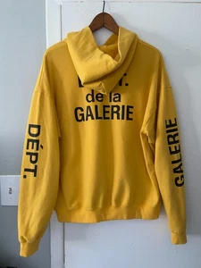 RAR Galerie Abt. "Abt. de la Galerie " gelber Wende-Hoodie Größe M - Bild 1 von 6