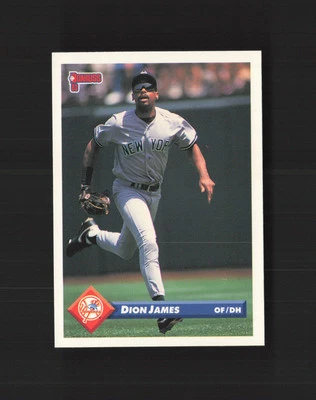 1993 Donruss #735 Dion James New York Yankees MM - Image 1 of 2