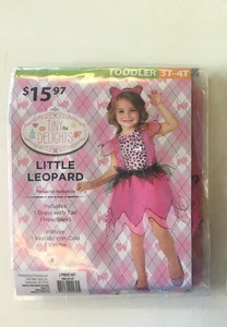 Diadema Disfraz Tigre Negro Tul Rosa NUEVO 3t-4t Halloween Niño - Imagen 1 de 2