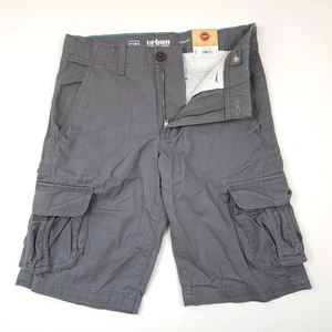 Urban Pipeline Youth Size 14 Gray Cargo Shorts Adjustable Waist NWT - Picture 1 of 13