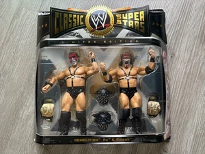 Brand New Limited Ed WWE Jakks CLASSIC DEMOLITION AX & SMASH Wrestling Figures - Picture 1 of 15