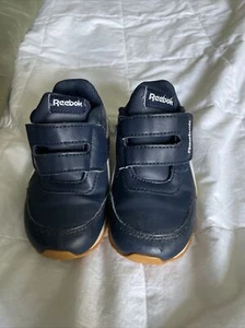 Reebok Royal Classic Jogger 2 Boys Size 8C Blue Athletic Shoes Sneakers DV9463 - Picture 1 of 3