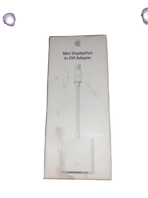 Apple Mini DisplayPort To DVI Adapter New Sealed Box Genuine A1305 MB570Z/B FS - Image 1 of 4