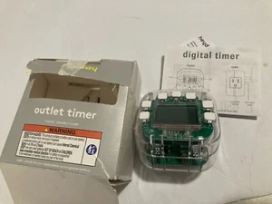 Grounded Outlet Digital Timer - Heyday - Picture 1 of 3