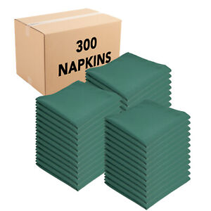 Case of 300 Poly-Spun Cloth Dinner Napkins, 20 x 20, Colors, For Weddings, Party