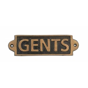 Gents Metal sign - Ideal sign For Toilet Door - Picture 1 of 1