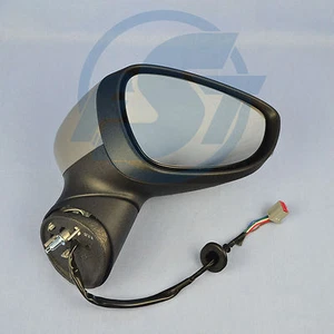 Specchietto retrovisore esterno destro Ford Fiesta VI 6 elettrico primer convesso 08-12 - Foto 1 di 2