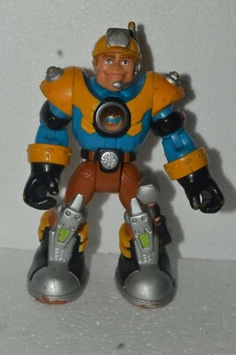 2001 Mattel Fisher Price Rescue Heroes Bill Blazes Action Figure 6 Inch Very Goo - Image 1 of 4