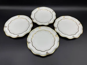 Royal Crown Derby Lombardy Bread Butter Plates (Set of 4) Bone China England - Picture 1 of 5