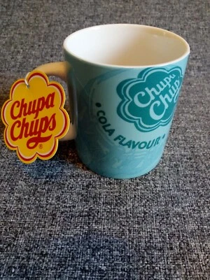 Taza azul coleccionable con sabor a chupa chup cola  Foto 1 de 4