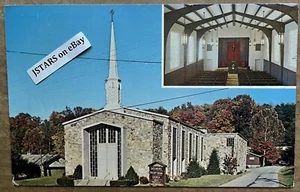 1970er GATLINBURG, TN, GATLINBURG PRESBYTERIANISCHE KIRCHE WILLIAM O. SMITH POSTKARTE - Bild 1 von 2