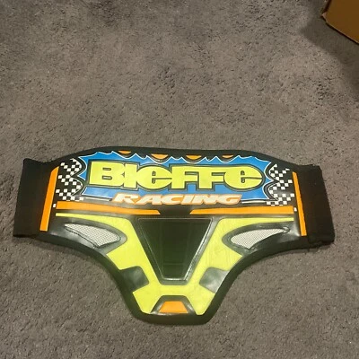 Cinto renal de motocross anos 90 Bieffe racing - Imagem 1 de 2