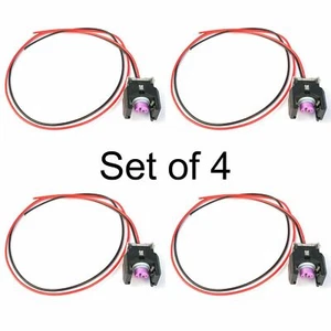 4 x Diesel Injector Plug / Electrical Connector Mercedes Sprinter Delphi  - Picture 1 of 2