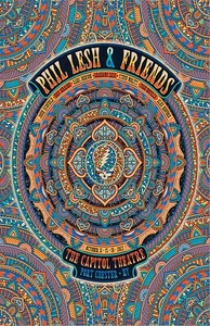 Phil Lesh & Friends 2022 Psychedelic Gerahmtes Konzert Poster - Bild 1 von 2