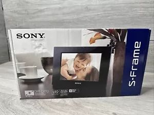 Sony S-Frame - DPF-D810 8" Digital Picture Frame w/ Remote LED Backlight - Picture 1 of 8