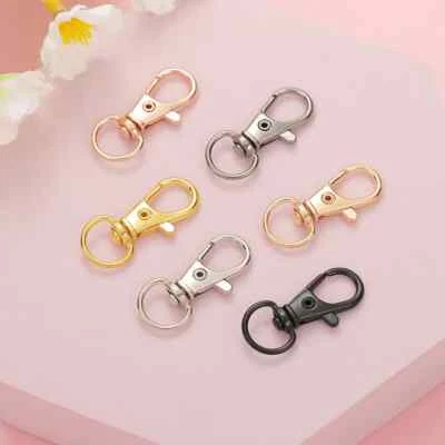 10/20Pcs Split Key Ring Connector for Bag Belt Dog Chains - Bild 1 von 4