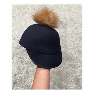 NWT Genie by Eugenia Kim Wool Pom Pom Baseball Cap Hat Alex - Picture 1 of 3