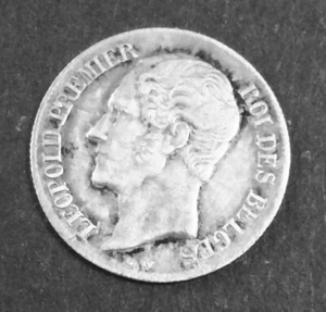 Belgique - Léopold Ier - Très Jolie monnaie 20 Centimes 1853 sans point - Imagen 1 de 2