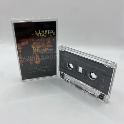 Neil Young & Crazy Horse, Sleeps With Angels Cassette Tape album (Reprise, 1994) - Image 1 of 4