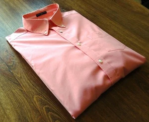 GANT size S Washed Pinpoint Oxford Men's Casual Shirts Orange Melon - Picture 1 of 12