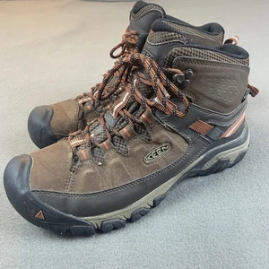 Keen Targee III Boots Mens 10 Brown Hiking Waterproof Mid Workwear Outdoor Shoes - Picture 1 of 9