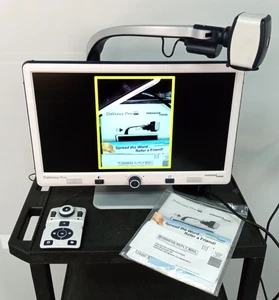 Davinci Pro Enhanced Vision DAVP1E24A 24" Text-to-Speech Desktop Video Magnifier - Picture 1 of 16