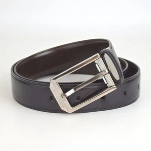 Authentic BVLGARI reversible belt leather[Used] - Picture 1 of 10