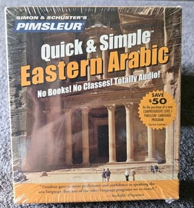 Pimsleur Quick & Simple Course Eastern Arabic  - Level 1 Lessons 1-8 CD:  4 Cds - Picture 1 of 6