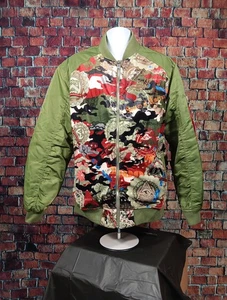 SWITCH REMARKABLE ZIP UP JACKET MONEY DESIGN 3XL - Picture 1 of 23