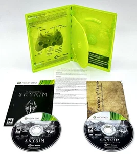 Skyrim Elder Scrolls V Legendary Edition (Xbox 360, 2013) CIB Manual Map TESTED! - Picture 1 of 13