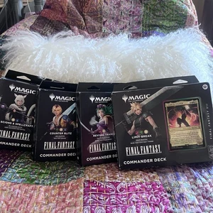Magic: The Gathering Final Fantasy Commander Decks Sealed - Picture 1 of 7
