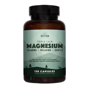 Triple Calm Magnesio 150 mg - 120 Cápsulas - Complejo Magnesio Compuesto Suplemento... - Imagen 1 de 9
