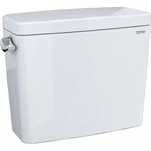 TOTO Drake 1.6 GPF Tanque de Inodoro LAVADO + Comp. de descarga automática Blanco ST776SA#01 NUEVO EN CAJA - Imagen 1 de 5
