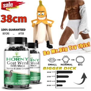 Epimedium Cápsulas 1000 mg - Mejorar la función sexual - Mejorar la resistencia - Imagen 1 de 11