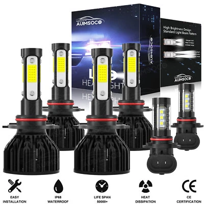 Faros antiniebla LED A+ para GMC Sierra 1500 3500 - 2003 2004 2005 2006 Foto 1 de 4