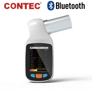 CONTEC SP70B Digital Spirometer Lung Volume Device Pulmonary Function- Bluetooth - Picture 1 of 11