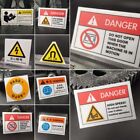 8 Styles Warning Nightlight Sticker Security Camera Sticker  Outdoor Signs