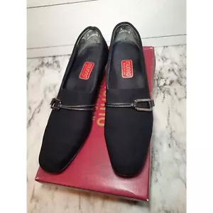 Munro Womens Cindi Black Slip on Pumps Shoes Size 9 - Picture 1 of 5