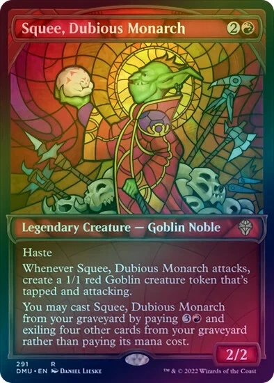 Squee, Dubious Monarch (Showcase) - Dominaria United (DMU) FOIL - Image 1 of 1