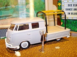 1960 DOUBLE CAB VW COVERED TRUCKLIMITED EDITION DELUXE VOLKSWAGEN 1/64 M2  - Picture 1 of 3