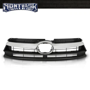 Fit For 2014-2016 Toyota Highlander Front Bumper Grille Grill w/ Chrome Trim - Picture 1 of 12