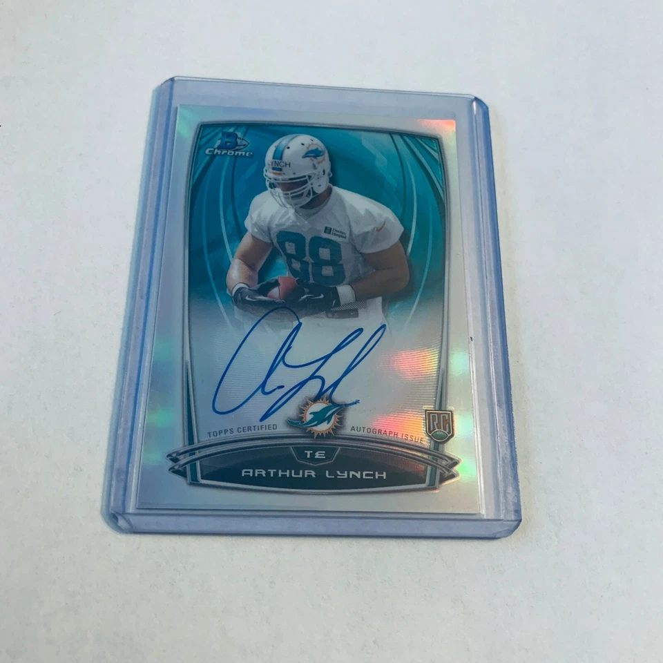 F83504  2014 Bowman Chrome Rookie Autographs Refractors #RCRAAL Arthur Lynch - Image 1 of 1