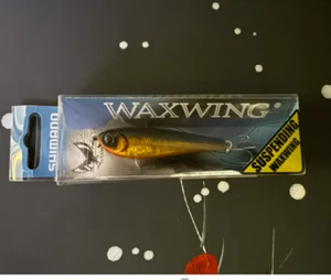 Shimano Waxwing WW068SPKG Mat. Black Gold 2.7" 68mm - 0.27oz (7.8 grams) - Picture 1 of 5