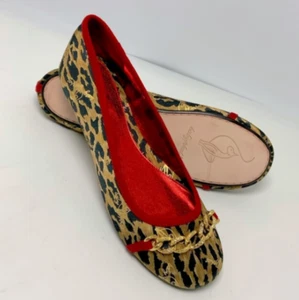 Women's Baby Phat Animal Print Cat Ballerina NWT - Picture 1 of 6