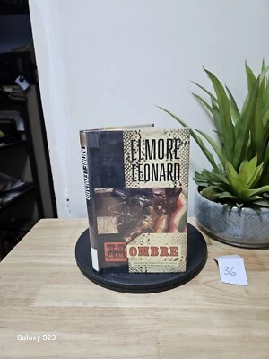 Hombre by Elmore Leonard 1989 Hardcover Dust Jacket Armchair Detective - Image 1 of 4
